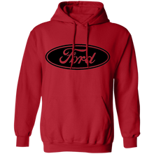 Load image into Gallery viewer, F150Militia Classic Black Oval Ford Hoodie