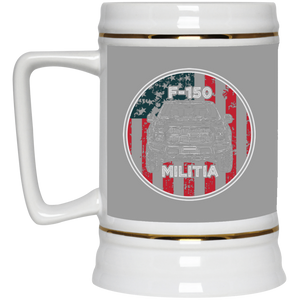 F150Militia USA Beer Stein