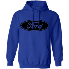 Load image into Gallery viewer, F150Militia Classic Black Oval Ford Hoodie