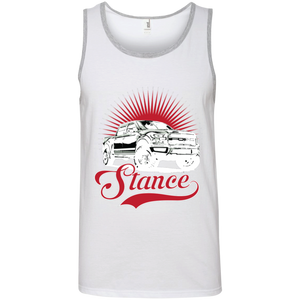 Stance Ringspun Tank Red Background