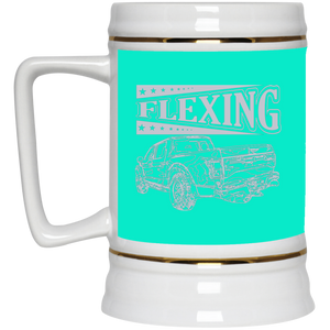 Flexing Beer Stein