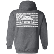 Load image into Gallery viewer, Old School USA Flag Hoodie