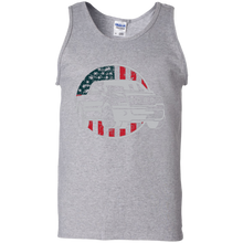 Load image into Gallery viewer, USA Circle Flag Tank