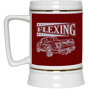 Flexing Beer Stein