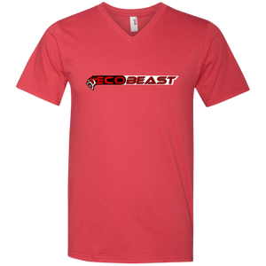 F150 Militia Red EcoBeast V-Neck T-Shirt