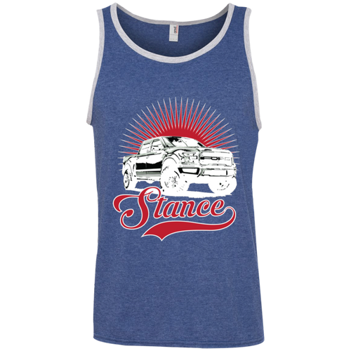 Stance Ringspun Tank Red Background