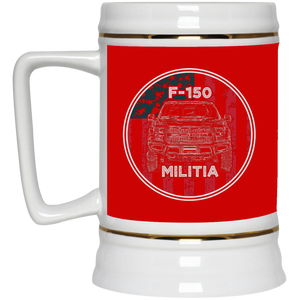 F150Militia USA Beer Stein