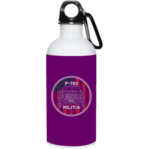 F-150 Militia USA Stainless Steel Water Bottle