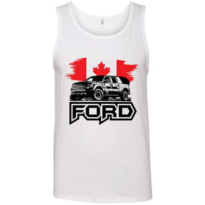 Gen 1 Raptor Ringspun Canada Tank Black Background