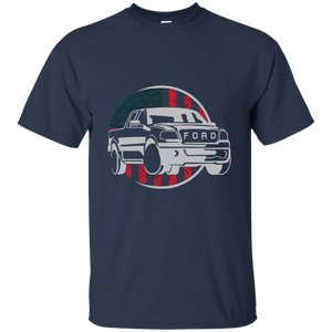 Circle USA Flag F-150 T-Shirt