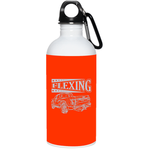 Flexing Stainless Steel Water Bottle