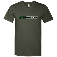 Load image into Gallery viewer, F150Militia Green EcoBeast V-Neck T-Shirt