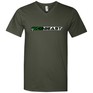 F150Militia Green EcoBeast V-Neck T-Shirt