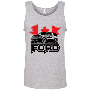 Gen 1 Raptor Ringspun Canada Tank Black Background