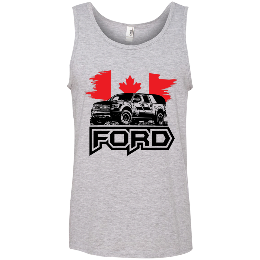 Gen 1 Raptor Ringspun Canada Tank Black Background