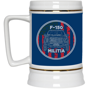 F150Militia USA Beer Stein