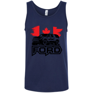 Gen 1 Raptor Ringspun Canada Tank Black Background