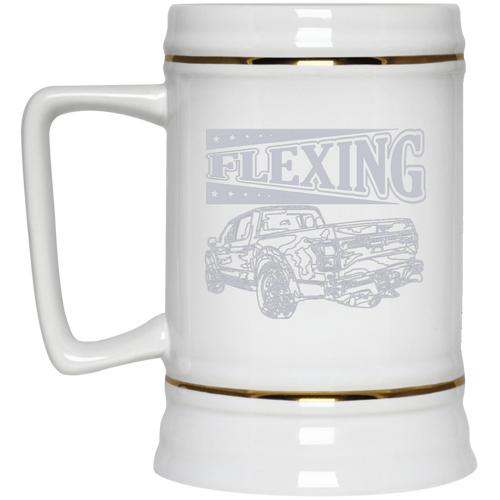 Flexing Beer Stein