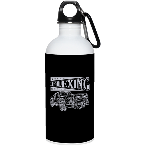 Flexing Stainless Steel Water Bottle