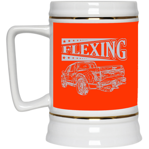 Flexing Beer Stein