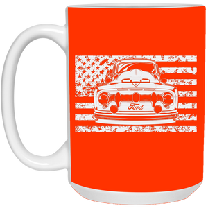 Throw Back F-150 USA Flag Coffee Mug