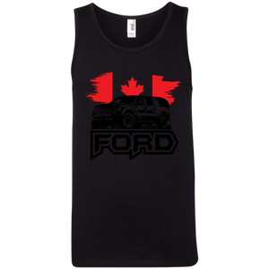 Gen 1 Raptor Ringspun Canada Tank Black Background