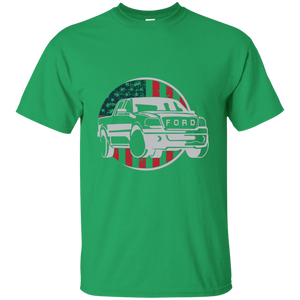 Circle USA Flag F-150 T-Shirt