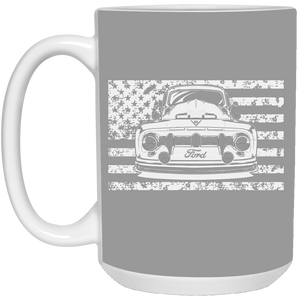 Throw Back F-150 USA Flag Coffee Mug