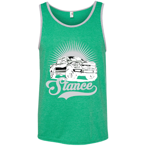 Stance Ringspun Tank White Background