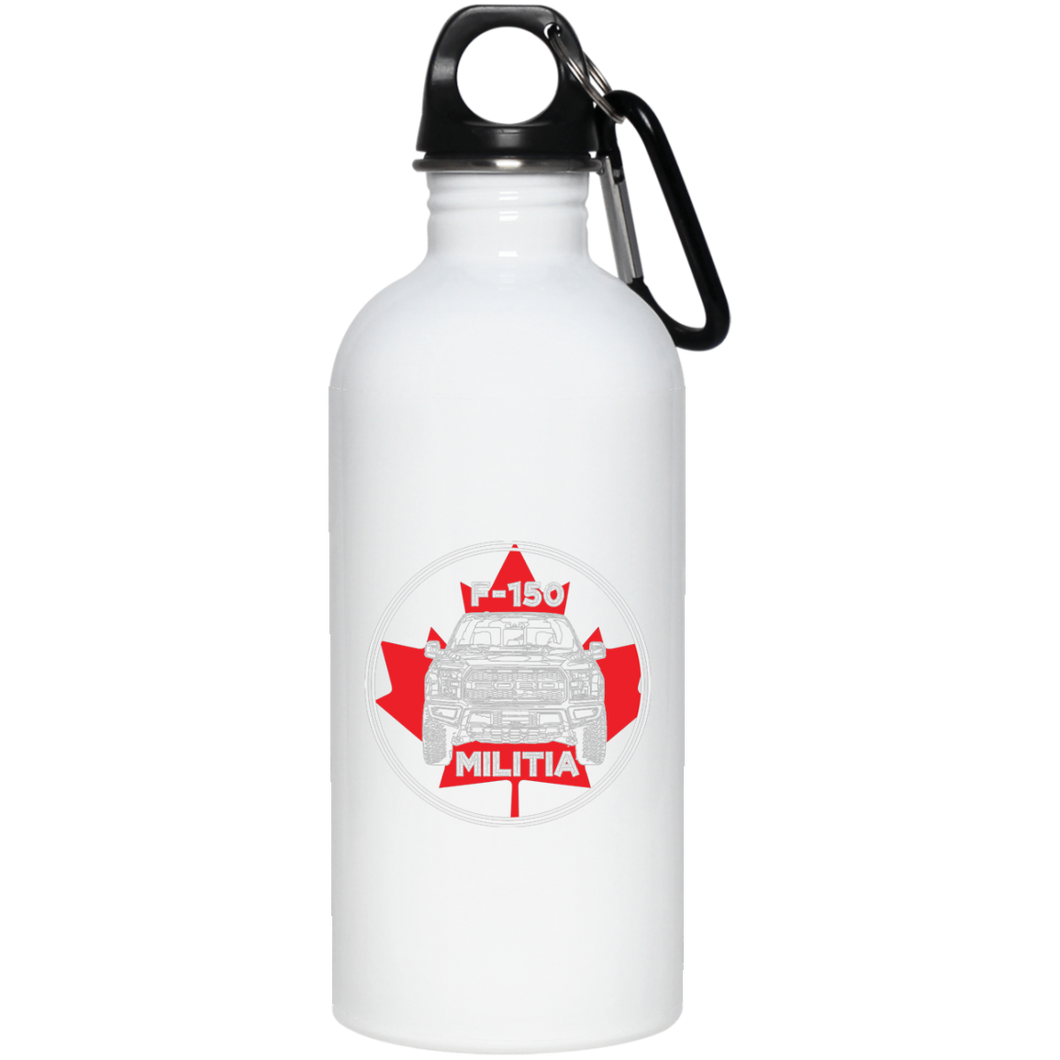 F-150 Militia Canada Stainless Steel Water Bottle