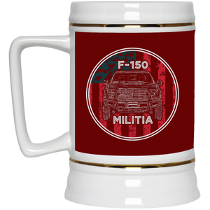 F150Militia USA Beer Stein