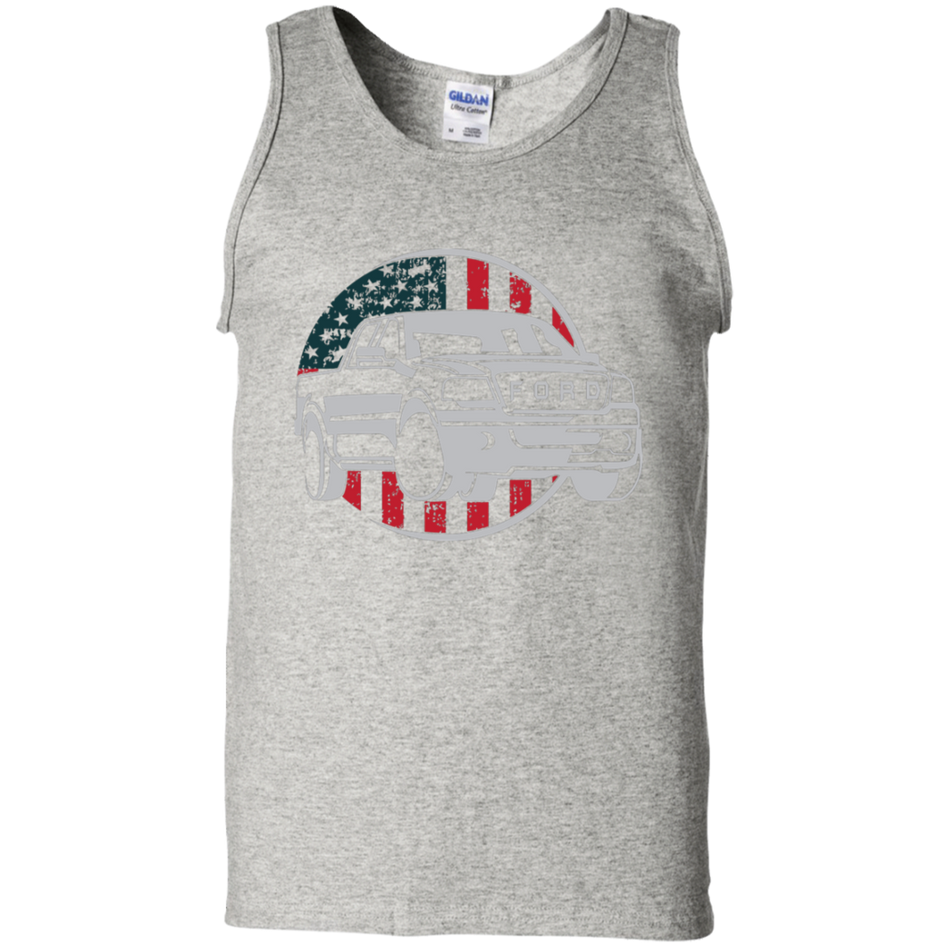 USA Circle Flag Tank