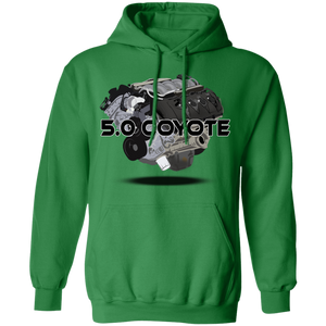 F150Militia 5.0 Motor Black Ltr Hoodie