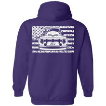 Load image into Gallery viewer, Old School USA Flag Hoodie