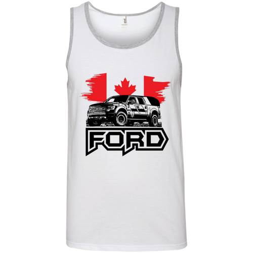 Gen 1 Raptor Ringspun Canada Tank Black Background