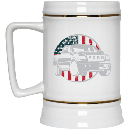 Circle USA Flag Beer Stein