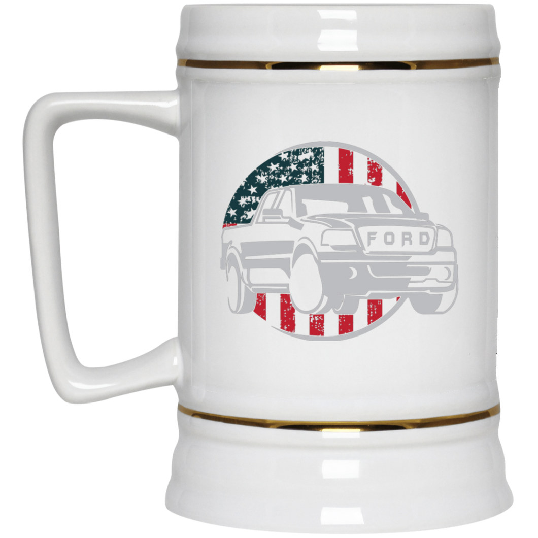 Circle USA Flag Beer Stein