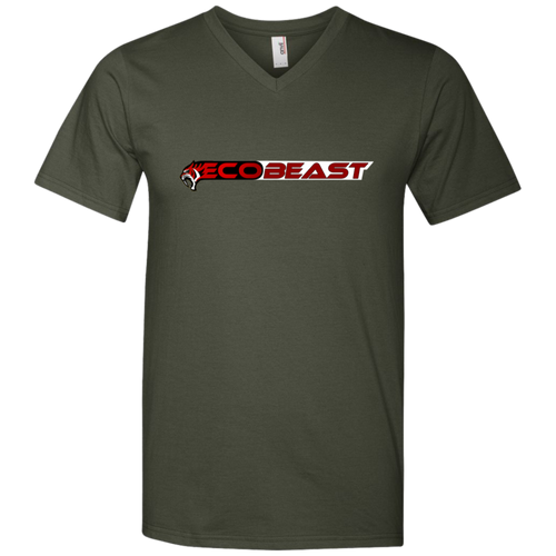 F150 Militia Red EcoBeast V-Neck T-Shirt