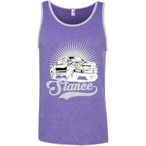 Stance Ringspun Tank White Background