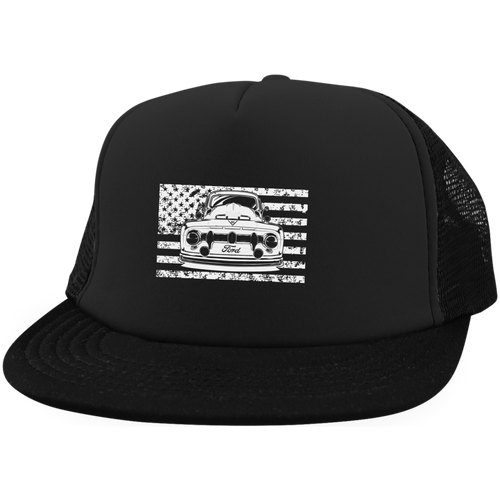 Old School Trucker Hat with Snapback