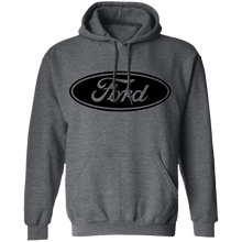 Load image into Gallery viewer, F150Militia Classic Black Oval Ford Hoodie