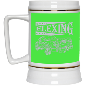 Flexing Beer Stein