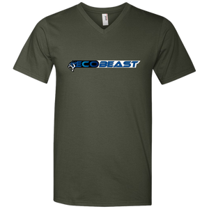 F150 Militia Blue EcoBeast V-Neck T-Shirt