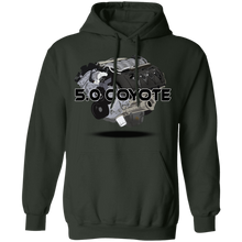 Load image into Gallery viewer, F150Militia 5.0 Motor Black Ltr Hoodie