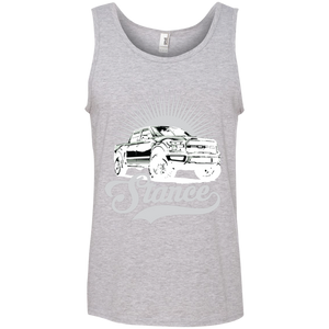 Stance Ringspun Tank White Background