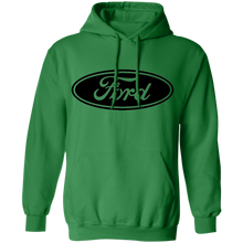 Load image into Gallery viewer, F150Militia Classic Black Oval Ford Hoodie