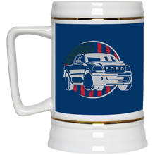 Load image into Gallery viewer, Circle USA Flag Beer Stein