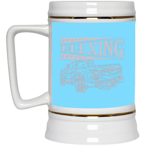 Flexing Beer Stein