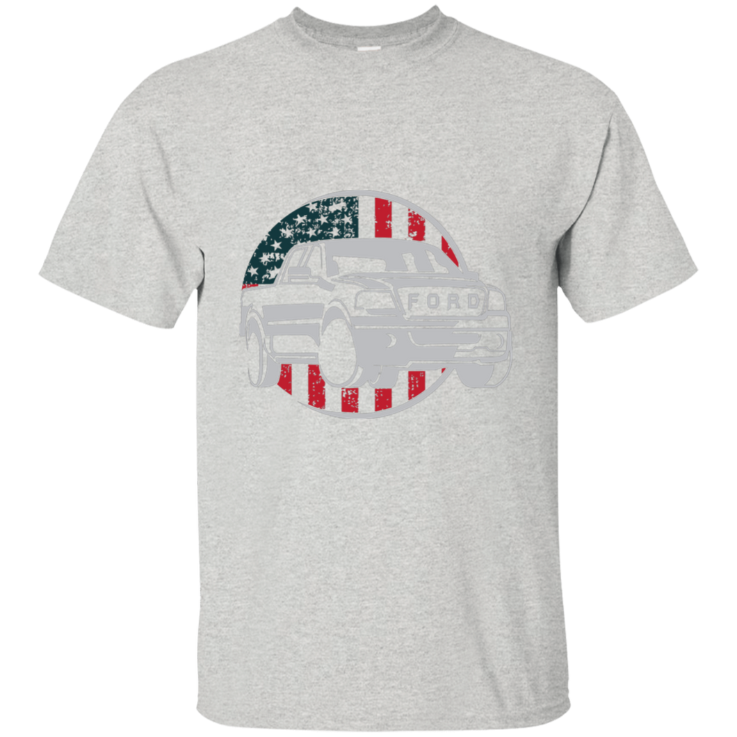 Circle USA Flag F-150 T-Shirt