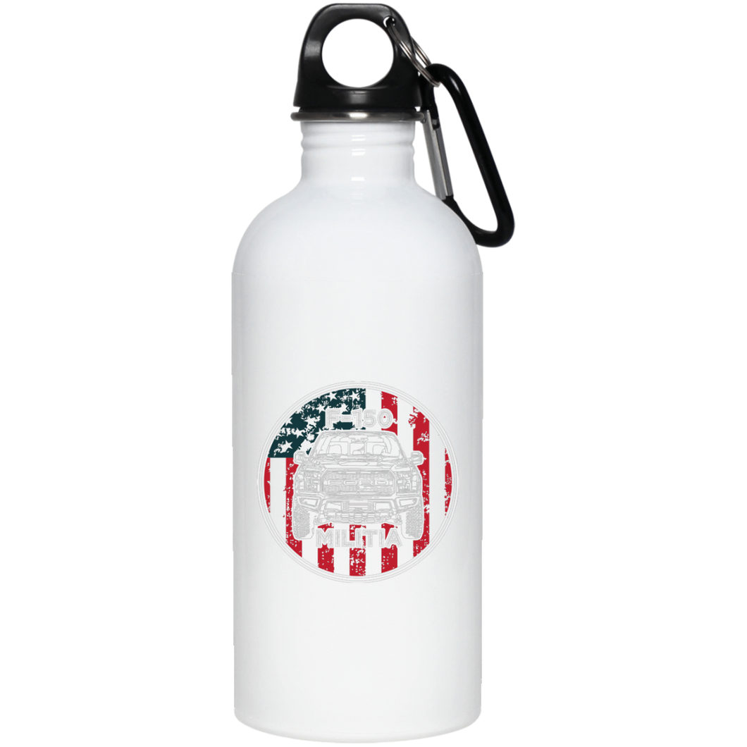 F-150 Militia USA Stainless Steel Water Bottle